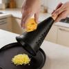 Wooden Handle Cheese Grater Stainless Steel Garlic Grinder Black Conical Vegetable Grater  Home