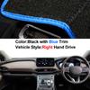 Car Auto Dashboard Cover DashMat Carpet Cape For Hyundai Santa Fe HEV 2026 2026 Protector Rug Cushion Anti-UV Block Sun Ray