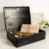 Boite de rangement en bois - Creative Deco - Noir - 40x30x14cm - BRUT et NON PONCÉ - Personnalisable non