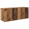 Wall Mounted TV Units 6 pcs Reclaimed Wood Effect Particleboard