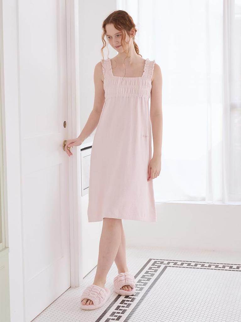 Airy Moco Shirring Dress PWNO264071 PNK F [Gelato Pique] Women's