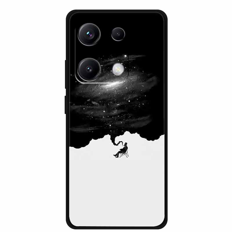For Redmi Note 14S Case Luxury TPU Soft Silicone Back Cover Phone Cases for Xiaomi Redmi Note14S Protector Lovely Bumper Coque