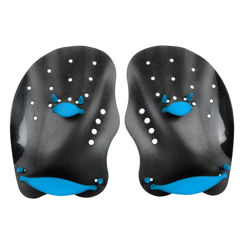 Factory Supply Full Silicone Design Swimming Paddle Hand Paddles Paddle Hand Fins чёрный