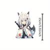 Cartoon Cute Fox Character Sticker Decal Sticker | Durable, Waterproof, UV Resistant | Compatible
