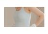 Square Neck Seamless Camisole with Chest Pads: Comfortable, Wide Strap, Fixed Cups, Beautiful Back Design for Women.