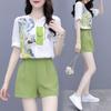 Professional Suit Women's Summer Shirt, Small Casual Fashionable Wide-leg Shorts Two-piece Set, Summer Style