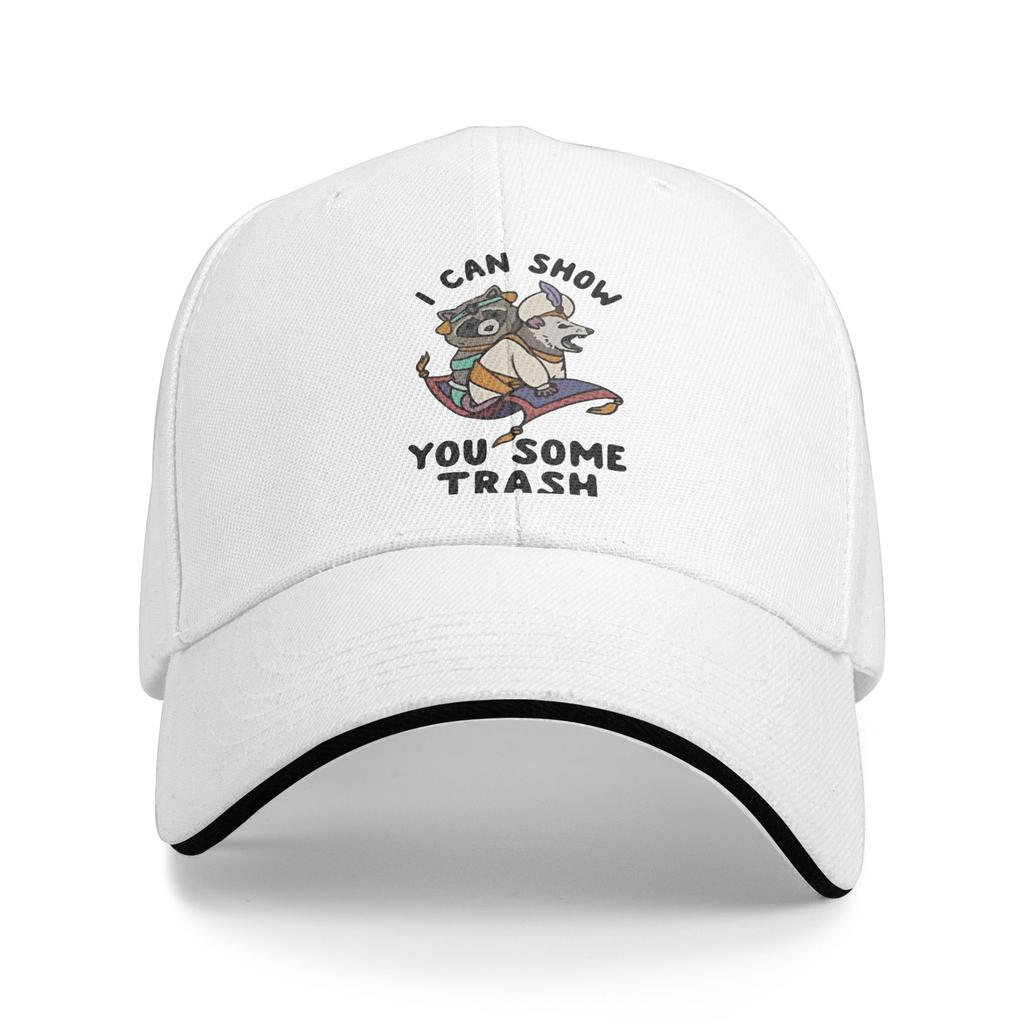 I Can Show You Some Trash Baseball Cap Fashion Trucker Hat Summer Men Adult Outdoor Gym Snapback Cap