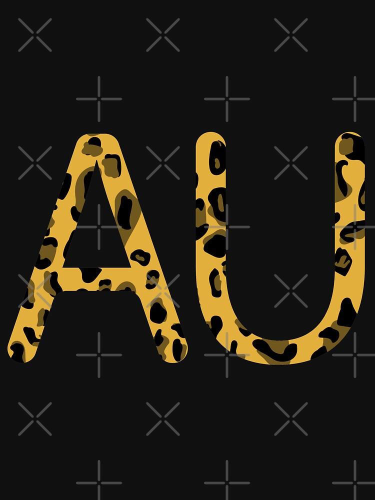 Auburn University AU Cheetah Print Classic Unisex T-Shirt
