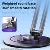 Adjustable Tablet Stand with 360 Degree Rotatable Base Foldable Tablet Holder for Mobile Phone Desk Ergonomic Notebook
