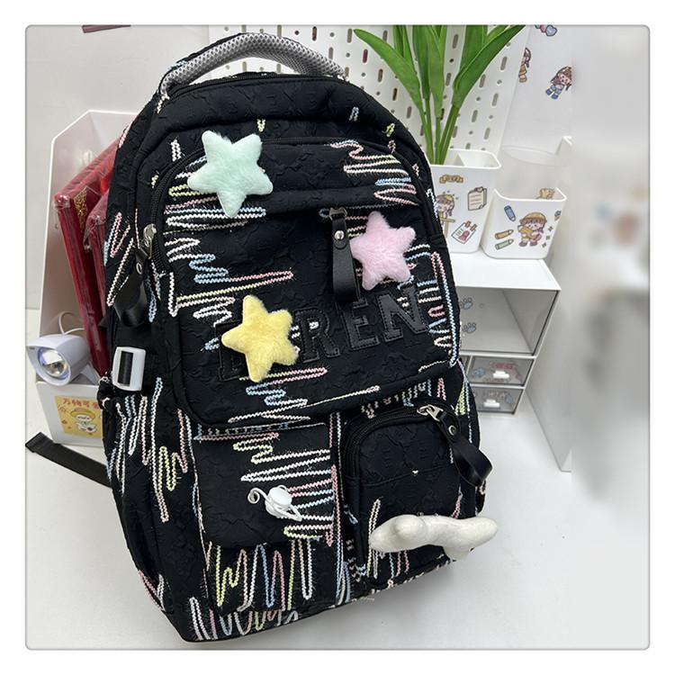 Children's Schoolbag, Primary School Students, Girls, Junior High School Students, High-value Backpack, Fashionable Backpack.