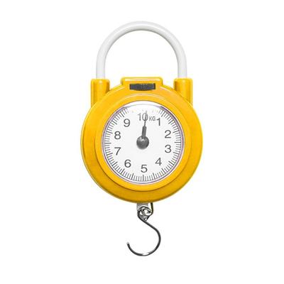 Balance de poids en plastique, balance à ressort Portable de haute précision avec crochet suspendu