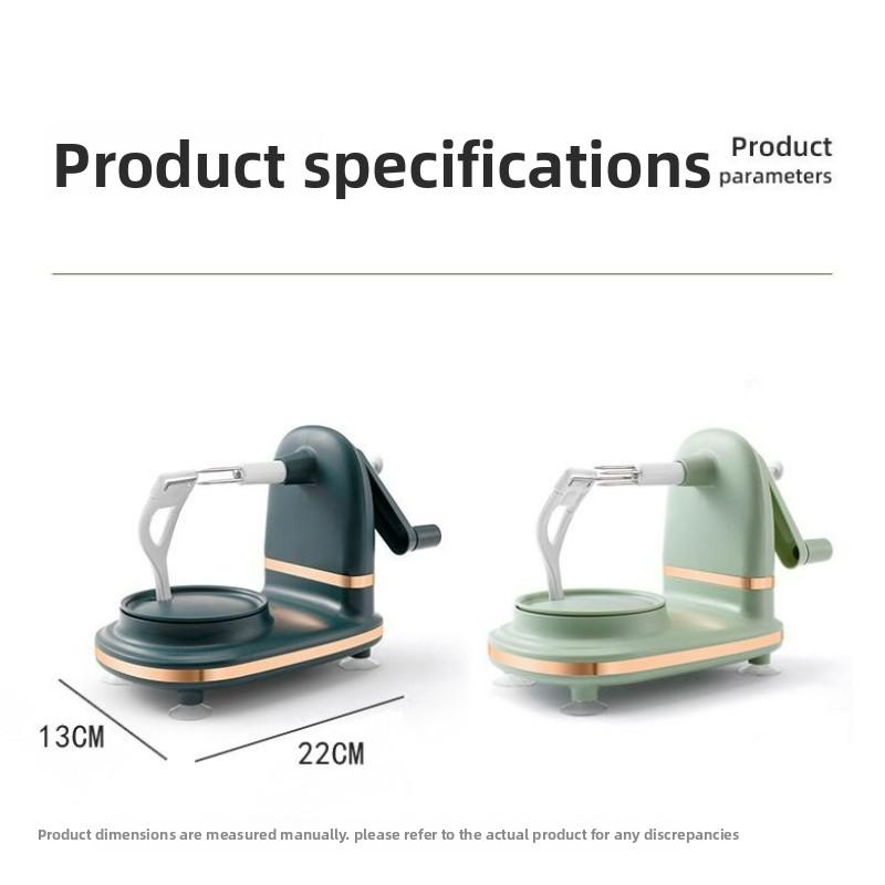 Apple Peeler Machine Automatic Fruit Skinner Hand Crank Corer Slicer for Potato Pear Vegetable Kitchen Gadget Tool Easy Use