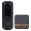 Doorbell Camera 2.4G WiFi 1080P HD Night Vision AI Human Recognition 2 Way Talking Wireless Doorbell Video Camera US