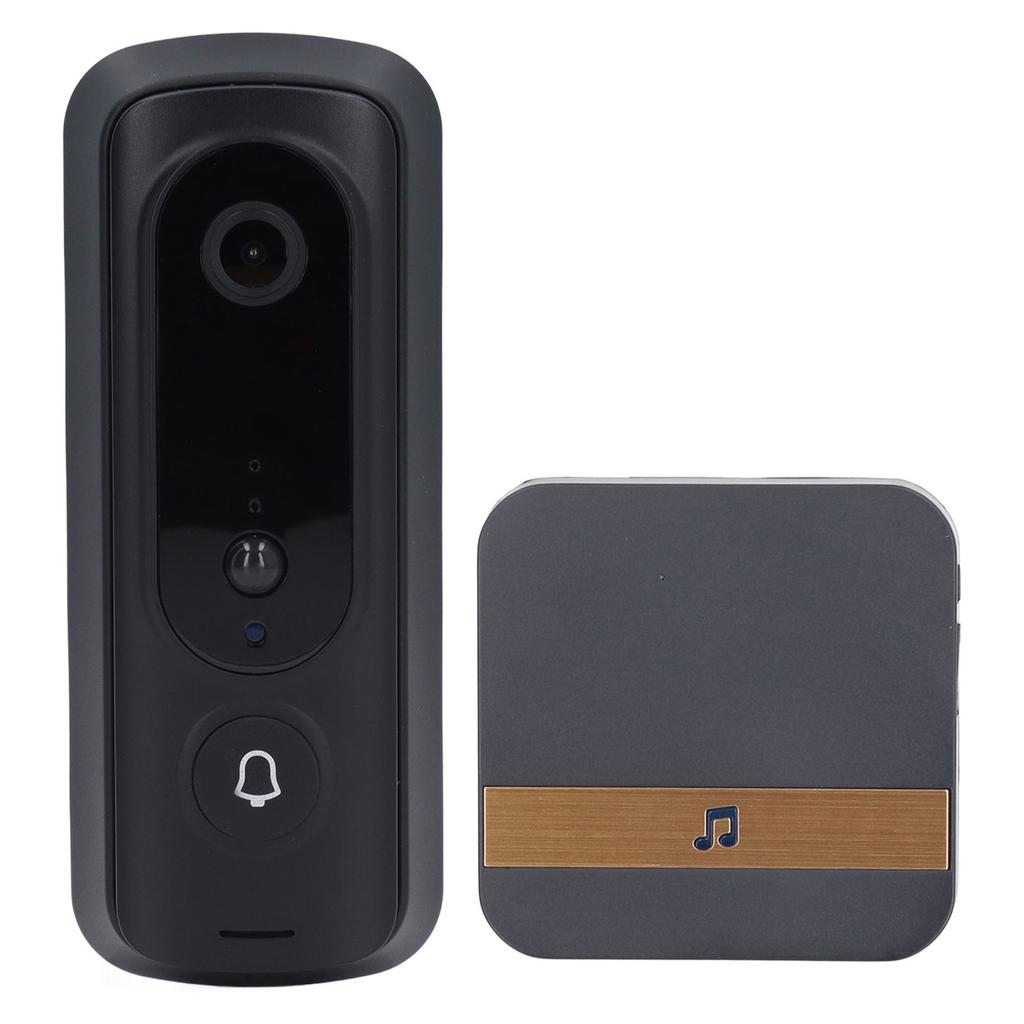Doorbell Camera 2.4G WiFi 1080P HD Night Vision AI Human Recognition 2 Way Talking Wireless Doorbell Video Camera US