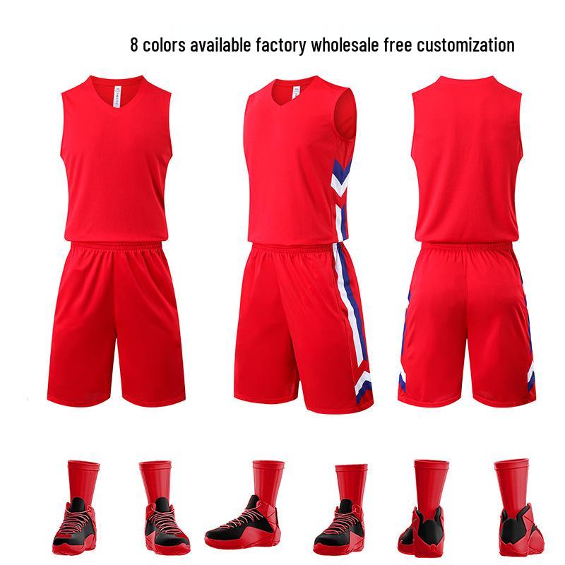 

Men s Summer Basketball Jerseys - College Student Training & Game Uniforms M