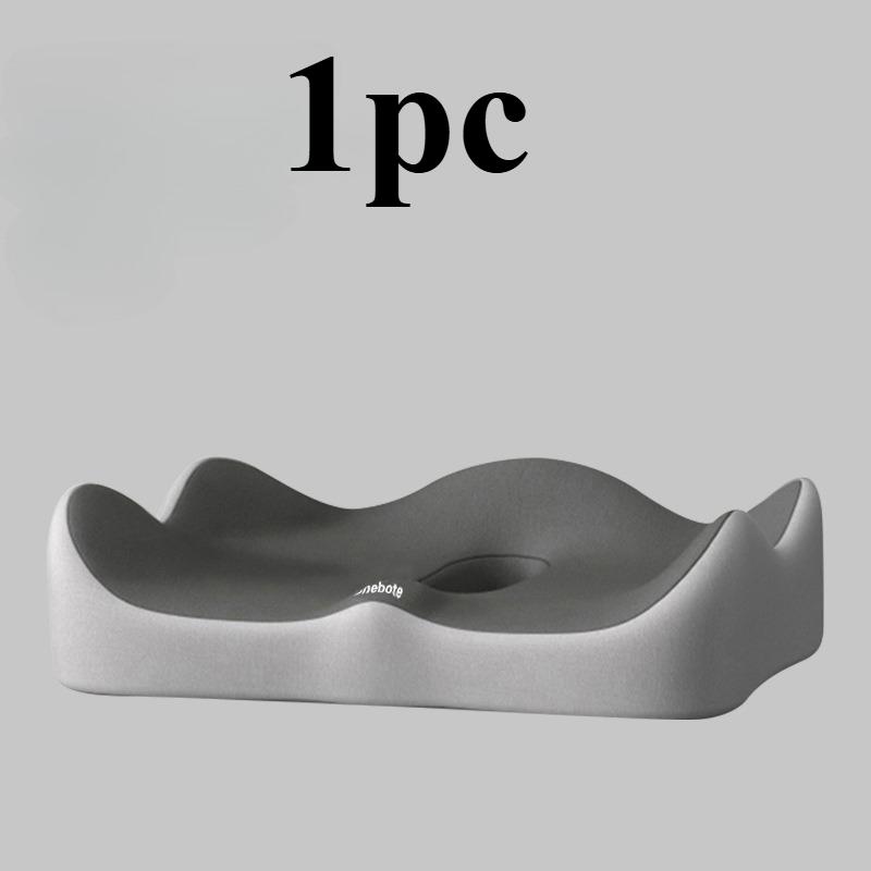 Memory Foam Seat Cushion with Hollow Breathable Design,Polyester for Wheelchairs,Car Seats&Office Chairs-Seat Cushion for Chair