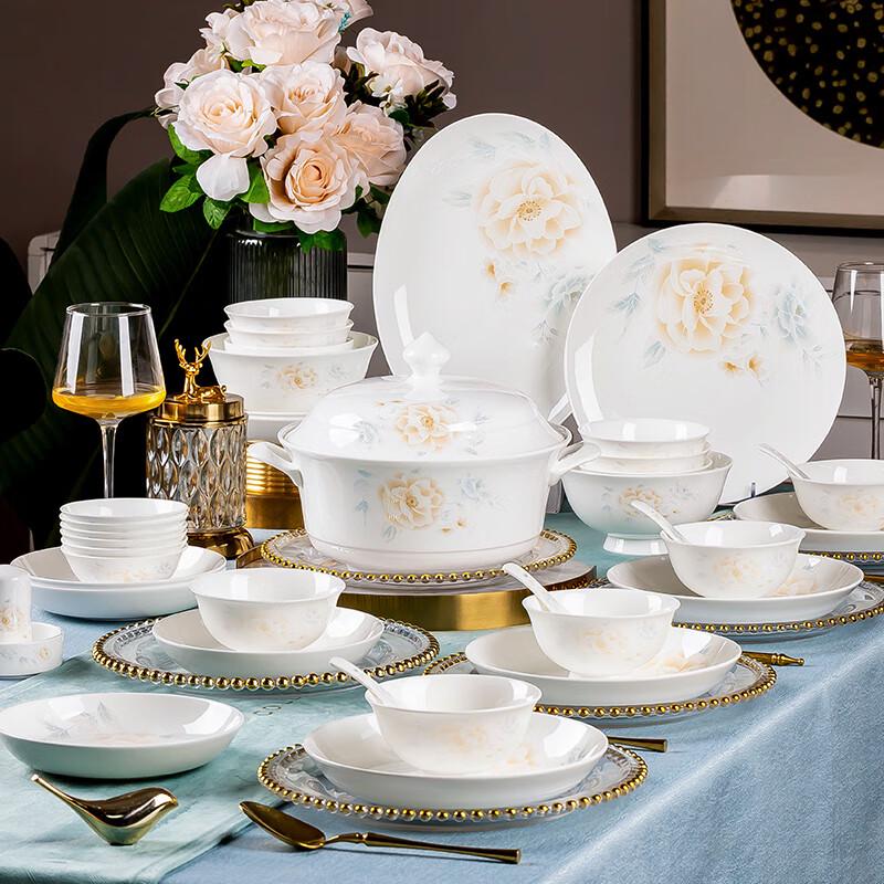 Jingdezhen Keramik 82-teiliges Geschirrset