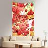 Cute Bunny Cake Print Fashion Home Decoration Tapestry Living Room Bedroom Tapestry