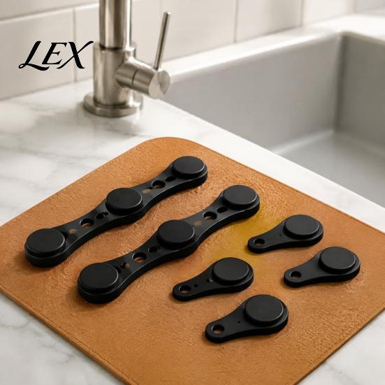 Air Fryer Paper Stabilizer Magnetic Parchment Clips, Food Grade Silicone Buckle, Heat Resistant Clip Holder for Secure Liner Placement And Even