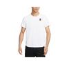 Breathable Embroidered Casual Yuaning Short-Sleeve T-Shirt for Men In White