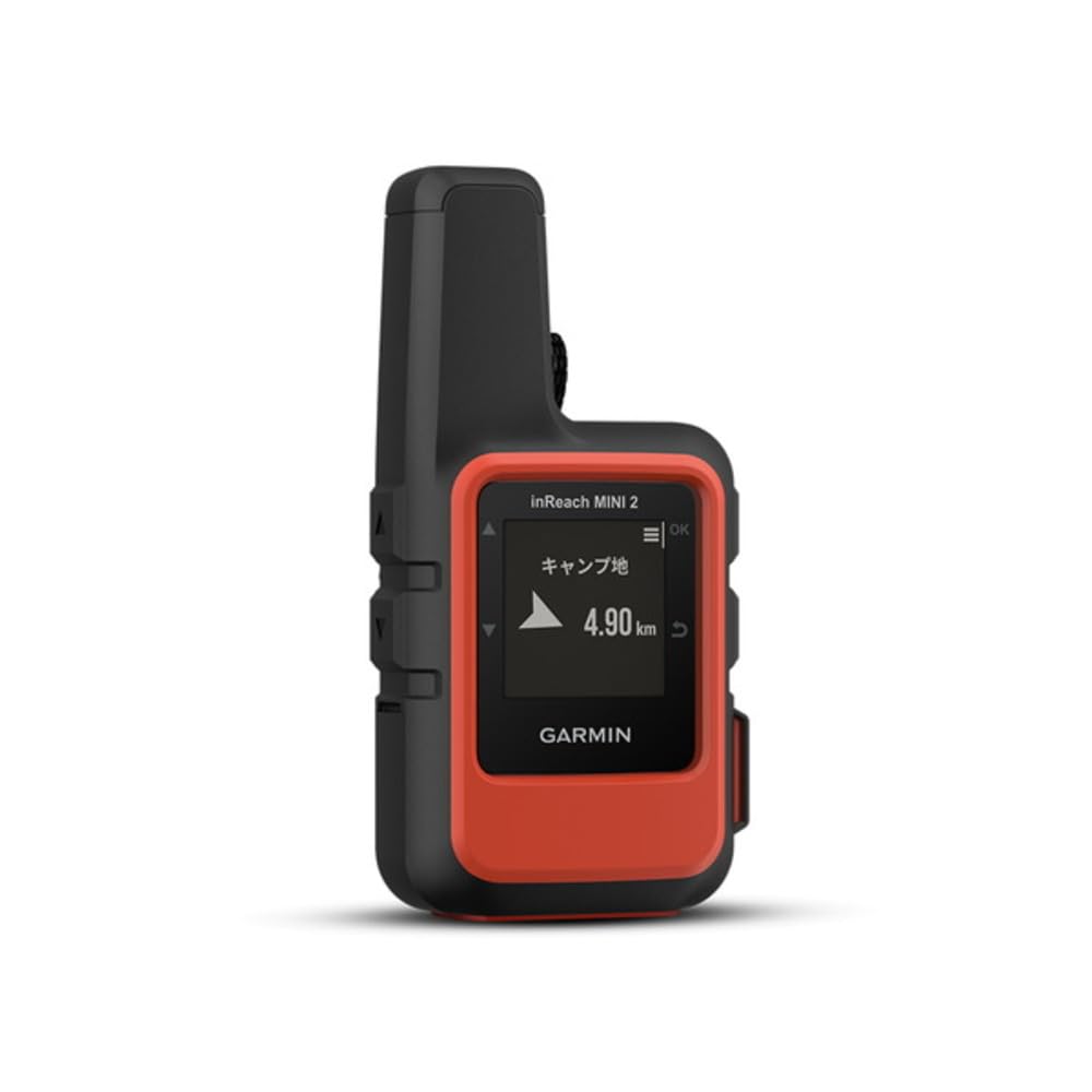 GARMIN inReach Mini 2 Vermelho Flamejante Navegação GPS Portátil Pequeno Sistema Japonês, Compatível com Android/iOS, (Produto Oficial)