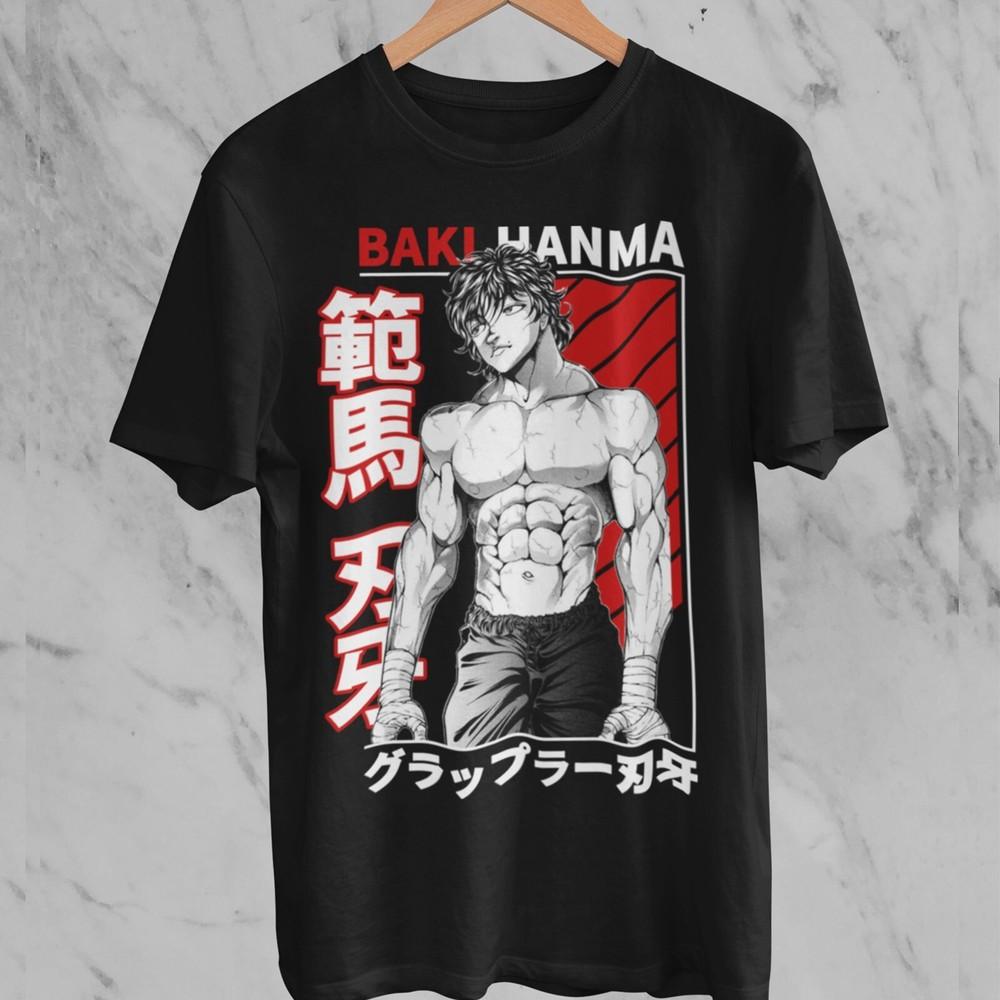 Baki the Grappler Hanma Yujiro New,Top,Best View Unisex Black T-Shirt