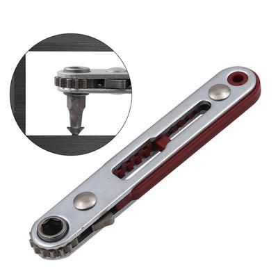 1PC Mini Ratchet Wrench Hexagon Torx Bidirectional Control for Single/Double Head Screwdriver Drill Bits Tool 1/4"(6.35mm) HMM