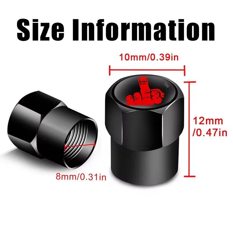 4Pcs Quality f14 Universal Car Tire Valve Caps Seal Tire Valve Stem Caps Dust Proof Covers For Car Truck Motorcycle Bicycle Caps