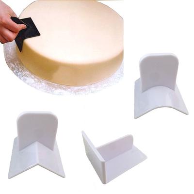 1 Buc Bucăți Plastic Netezitor Tort Lustruitor Unelte Plate Decorare Spatule Fondant Pensulă Tort Unelte Coacere DIY Accesorii Bucătărie
