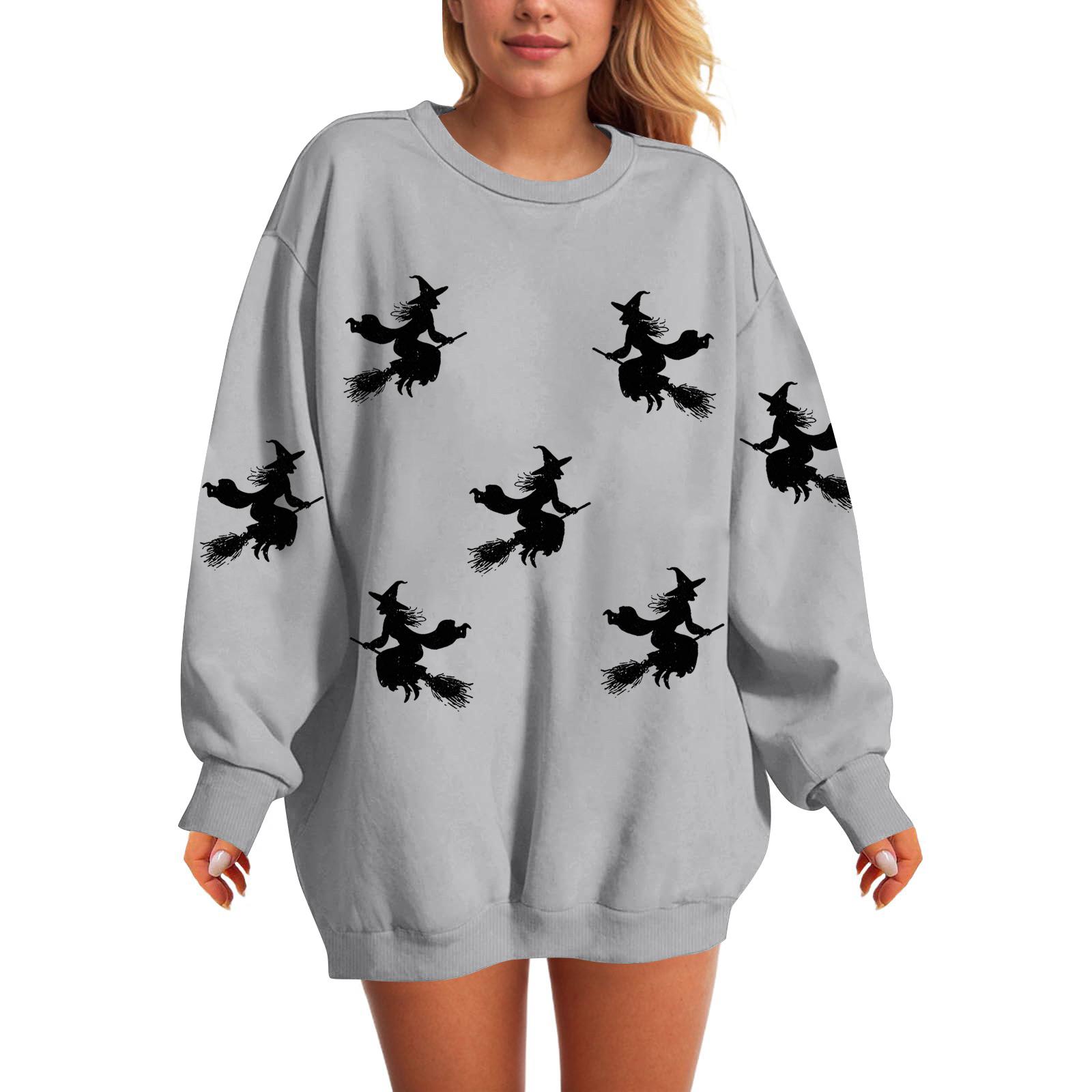 

Женская модная повседневная толстовка с капюшоном и длинными рукавами с принтом XL