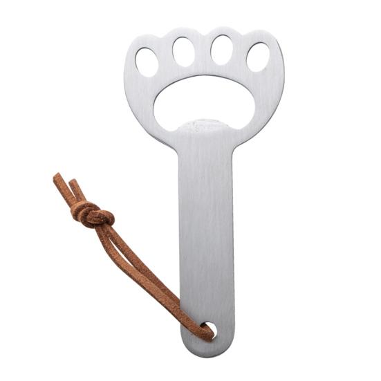 Yousheng Cat Paw Bottle Opener, Acacia Wood Beer Cap Remover, Cute Vertical Stand Opener with Lanyard, Home Bar Kitchen Gift