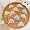 Pastel Nyanko Clips, 5 Colors, Set of 10, Ribbon Clips, Lolita, Dreamy Kawaii, Gothic Lolita Hair Clips, Hairpins, Hair Accessories [Used]