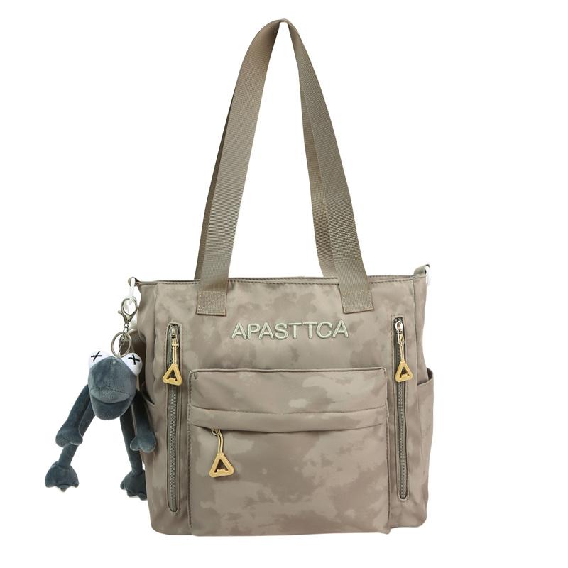 Large Capacity Contrast Shoulder Bag Women's Crossbody Bag