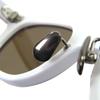 Pristine NOCHINO OPTICAL Sunglasses ONDA White Mens Used