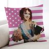 cushion cover Home Bedding Sofa living Room pillowcase Simple Soft Skin Cushion CChappell Singer Hot Cover RRoan Party Gift