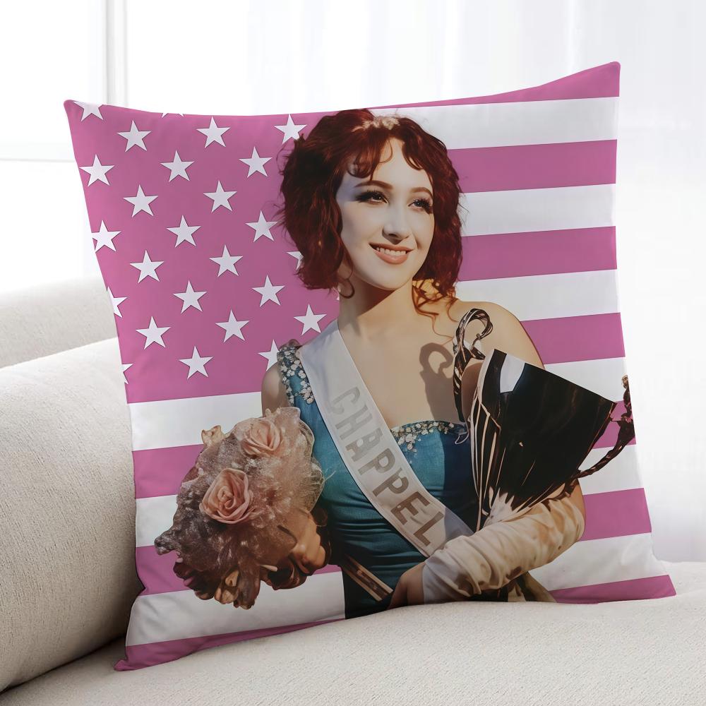 cushion cover Home Bedding Sofa living Room pillowcase Simple Soft Skin Cushion CChappell Singer Hot Cover RRoan Party Gift