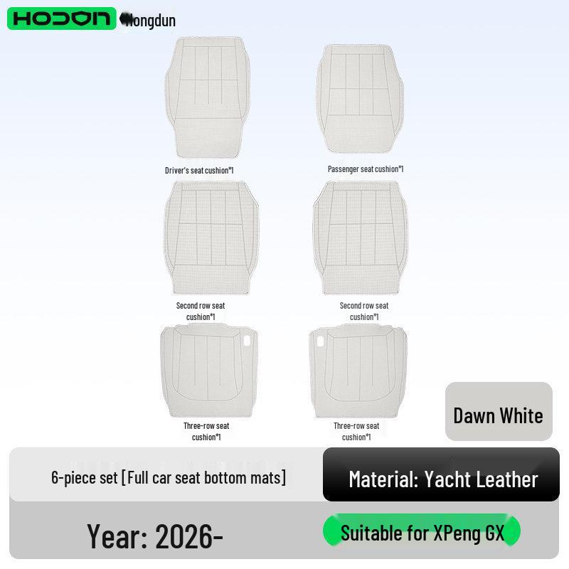 XPeng GX Universal Seat Cushion: Breathable, Ventilated, All-Season Car Seat Cover.
