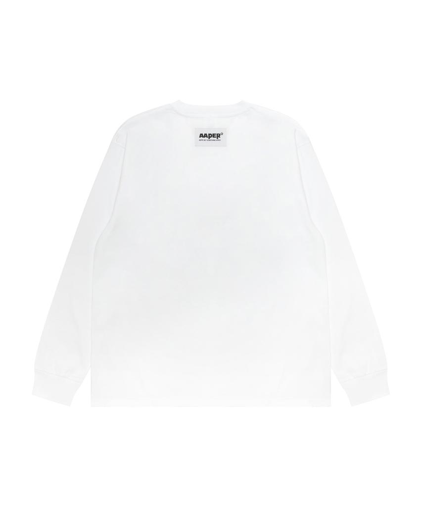 Eipeu Aaper Graphic Long Sleeve T-Shirt White / Aapltm1820Xxqwhx