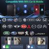 Wireless CarPlay Adapter Convert Wired to Wireless Fast Stable Connection 2025 Upgrade