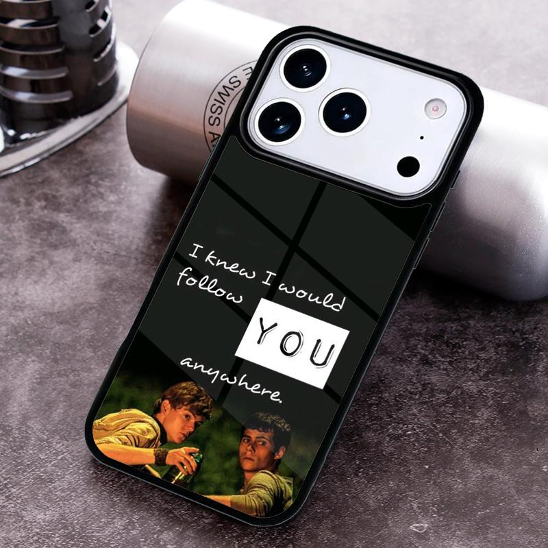 Newt Quotes The Maze Runner Phone Case for iPhone 17 16 15 Pro Max Air 14 13 12 11 Plus Shockproof Capa Cover