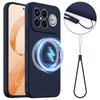 For Xiaomi Poco F8 Ultra/Xiaomi Redmi K90 Pro Max 5G Magnetic Case Anti-Drop Liquid Silicone Phone Cover