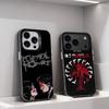 My Chemical R-Romance Band Phone Case For iPhone 11,12,13,14,15,16,17,Pro,Max,Plus,E,Air,Mini IMD Matte Black