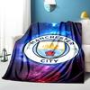 City Football Club Printed Throws Blanket Soft Flannel Blankets for Couch Bed Gifts for Men Women Picnic Blanket Christmas Gifts