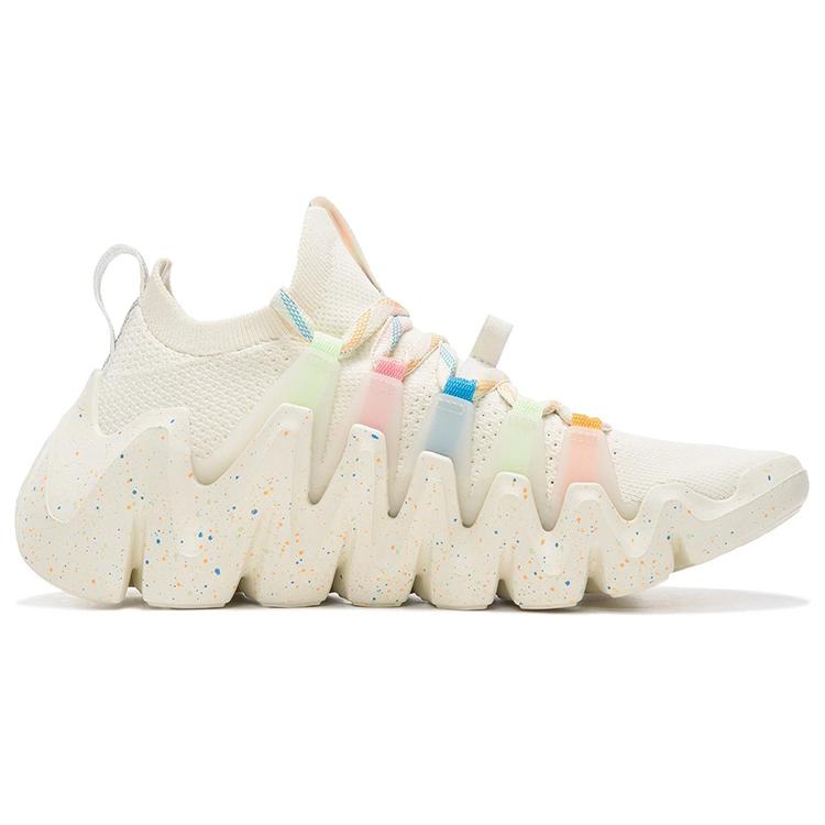 New LiNing Phantom Stinger Casual Shoes Women's Low Top Light Antique Yellow AZGS032-2