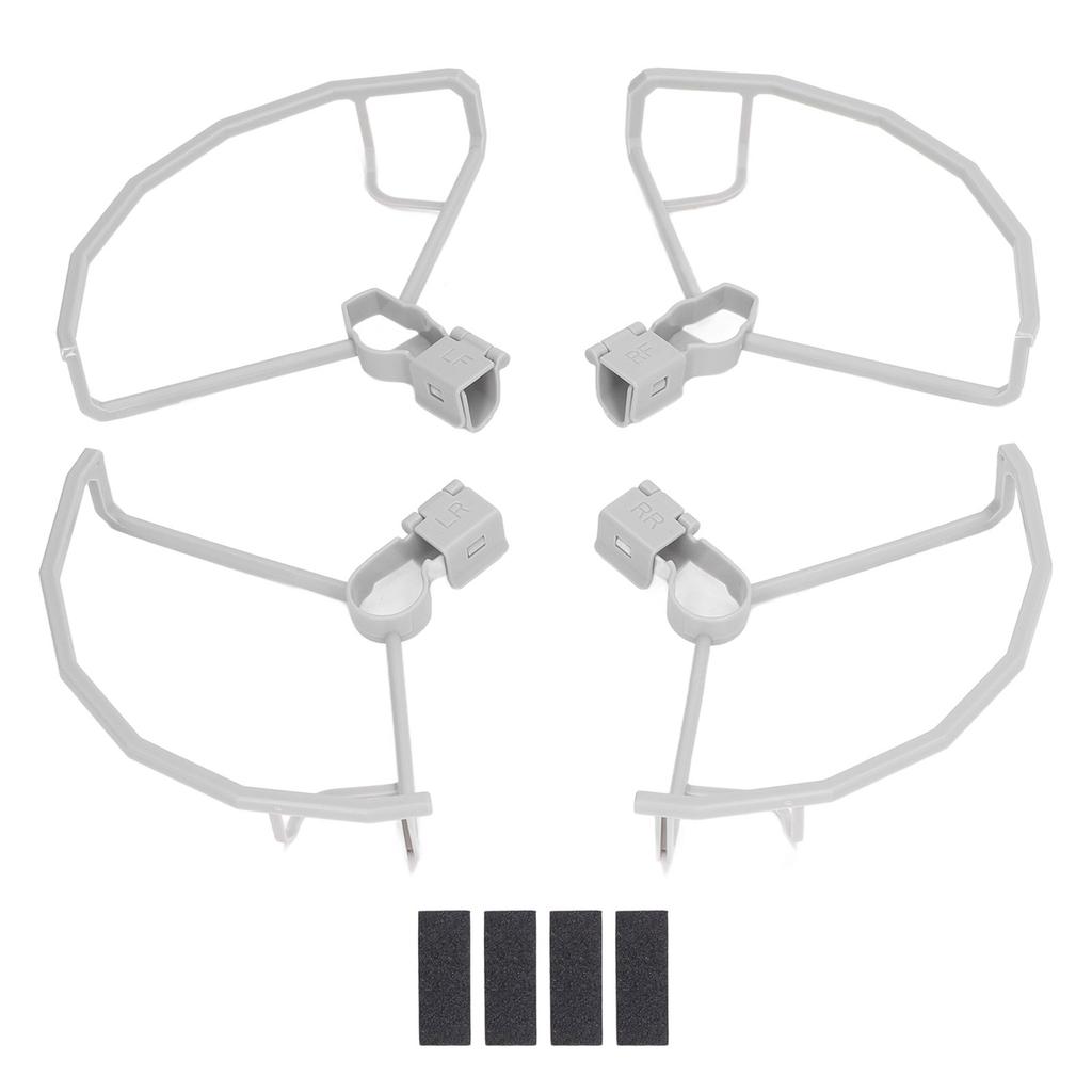 Drone Propeller Guard Anti Collision Quick Release Removable Propellers Protector for Mini 3 for Mini 3 Pro Accessories Gray