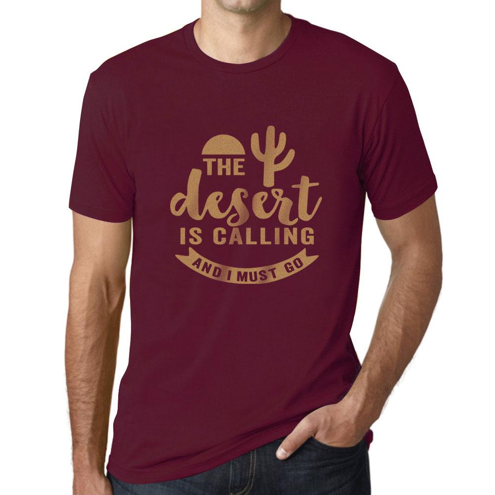 Ultrabasic Homme T-shirt Graphique The Desert Is Calling