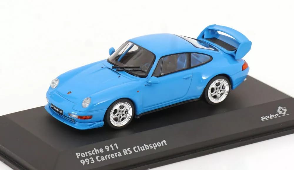 

Solido Porsche 911 993 RS Clubsport Blue Мини-автомобиль SOLIDO RS Clubsport 1/43 [Предмет] синий