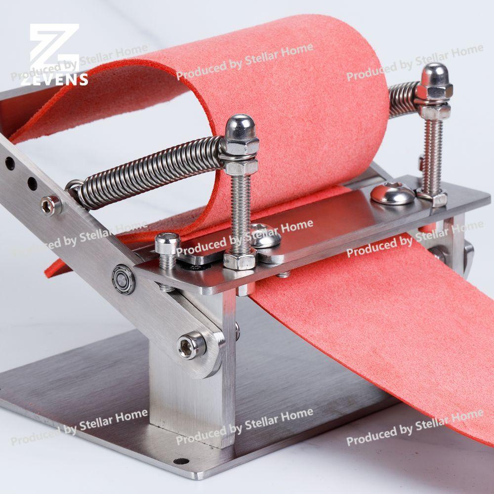 Leather Thinning Machine Cowhide Material Thinning Machine DIY Stainless Steel Belt Vegetable Tanned Leather Shovel Thinning