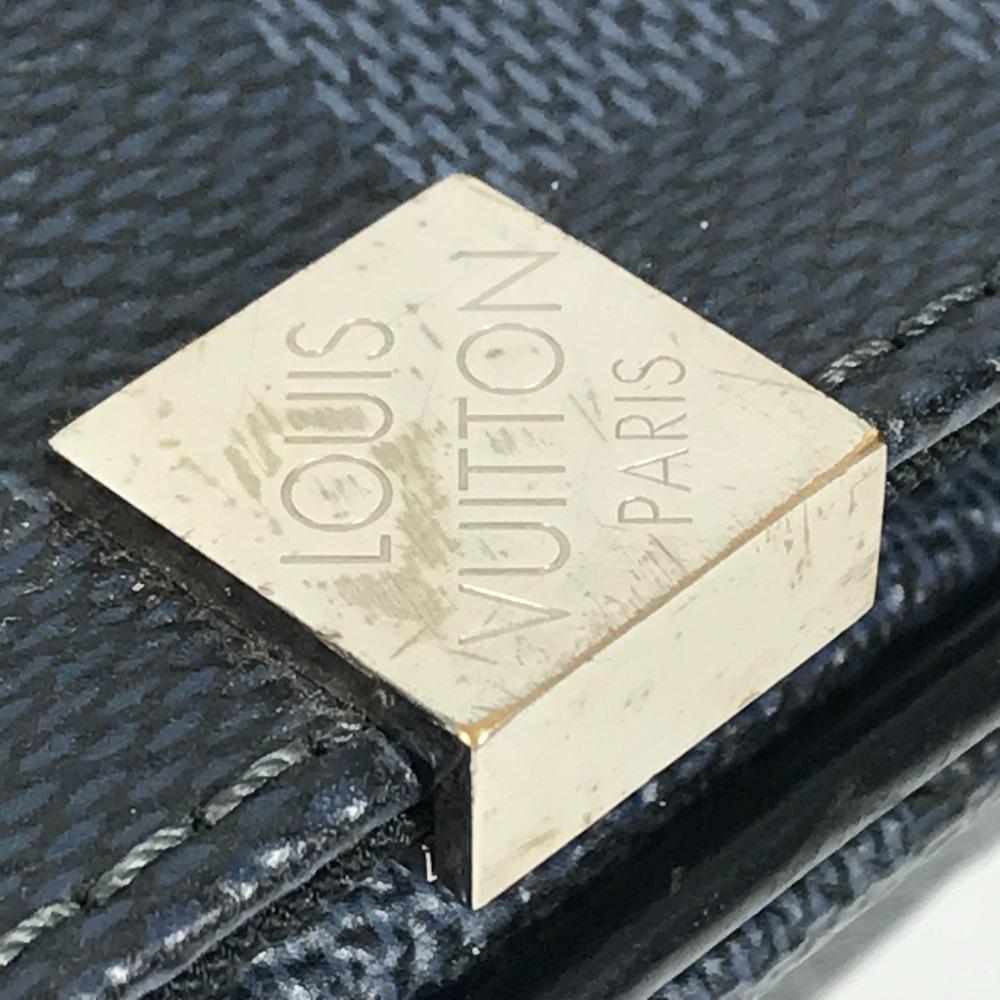 Louis Vuitton N50005 District PM Shoulder Bag Damier Cobalt Canvas