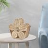 Flower Shaped Magazine Rack Holder Stable Support Stylish Boho Handcrafted for Dorm Office